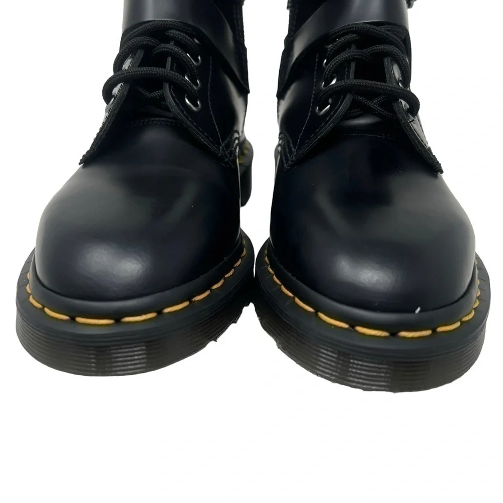 Dr. Martens Black Combat Boots - Picture 6 of 11